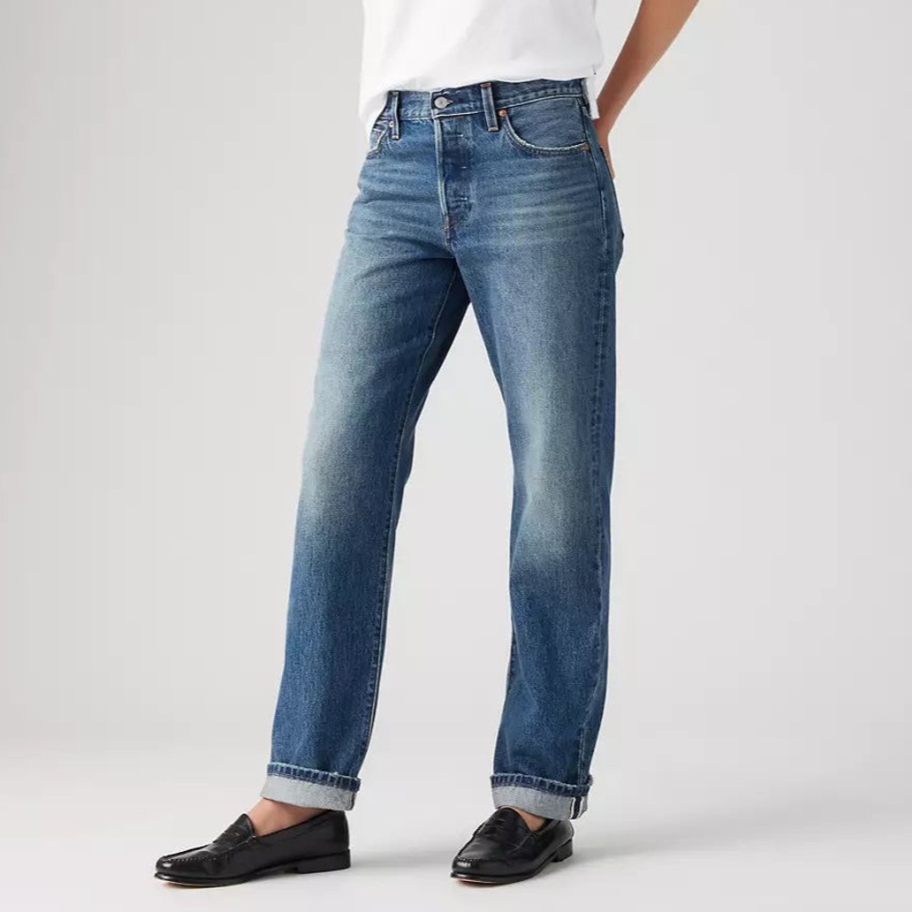 Levi's Classic Blue Straight Leg Jeans